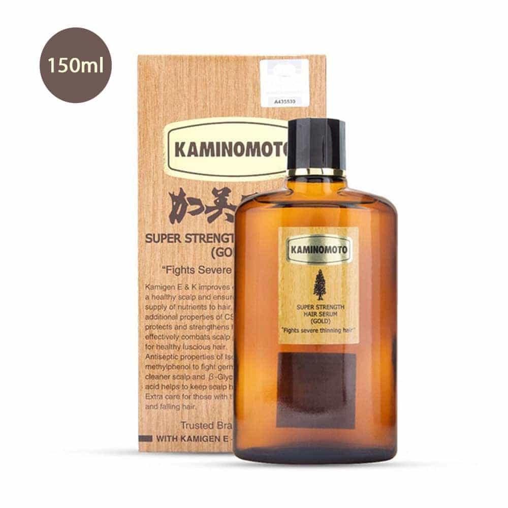 Kaminomoto Super Strength Hair Serum Gold – 150ml