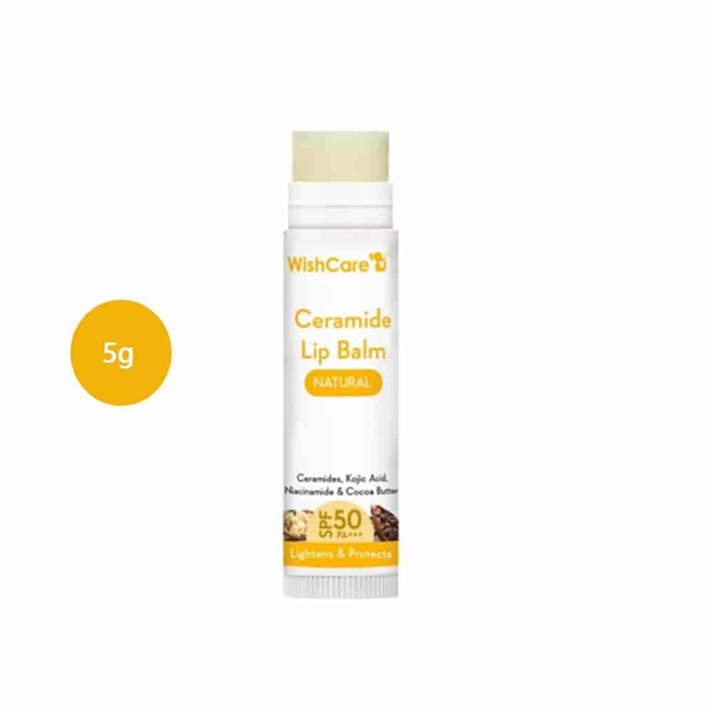 WishCare Ceramide Lip Balm with SPF 50 PA+++ 5g