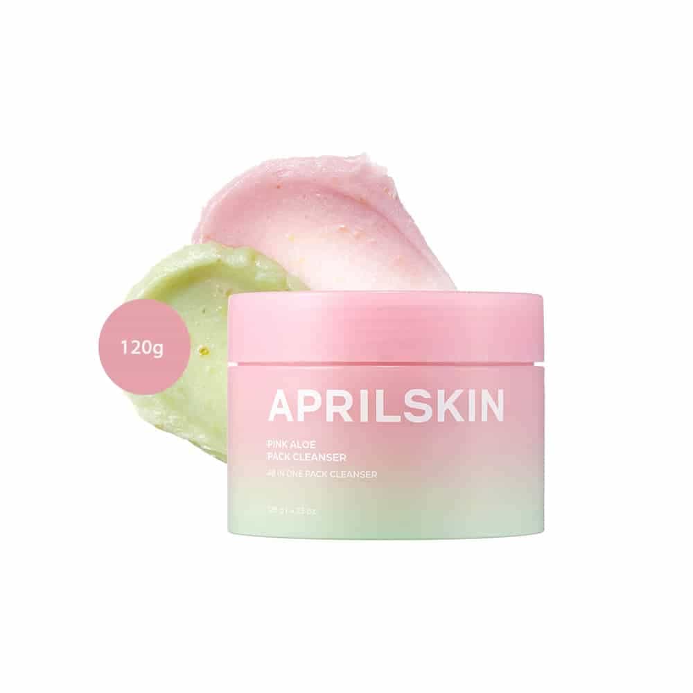 APRILSKIN Pink Aloe Pack Cleanser (120g)