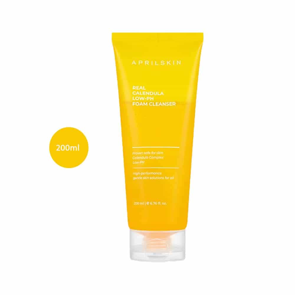 APRILSKIN Calendula Low pH Foam Cleanser (200ml)