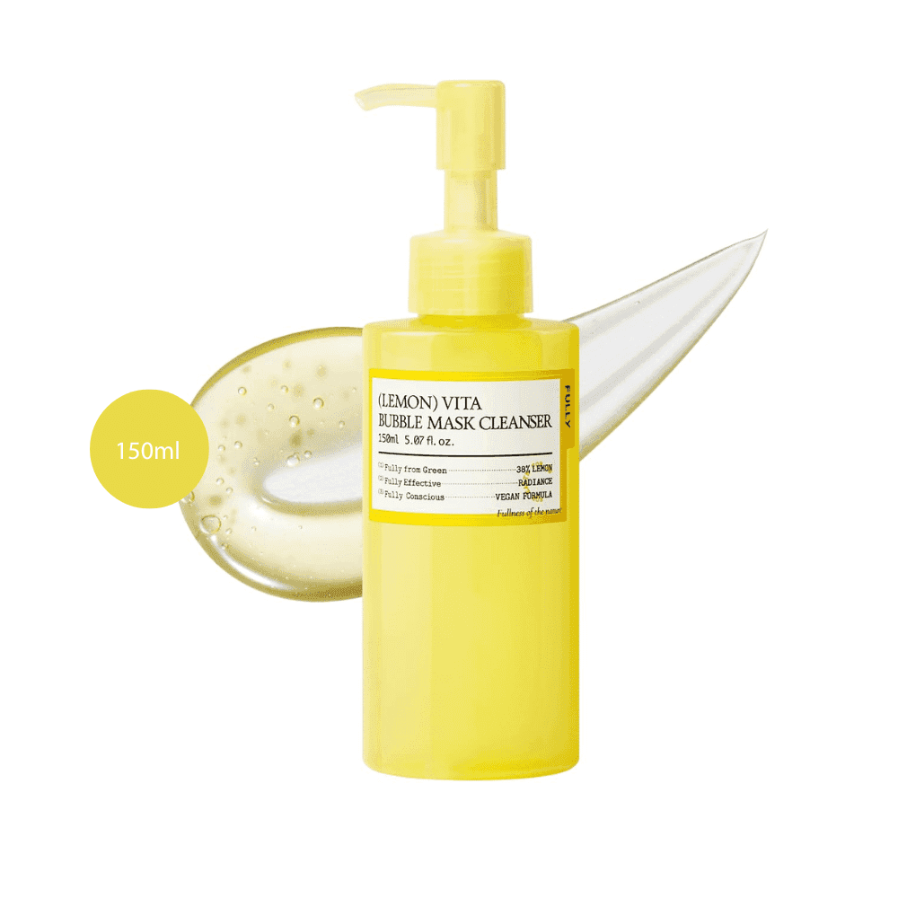 FULLY Lemon Vita Bubble Mask Cleanser (150ml)