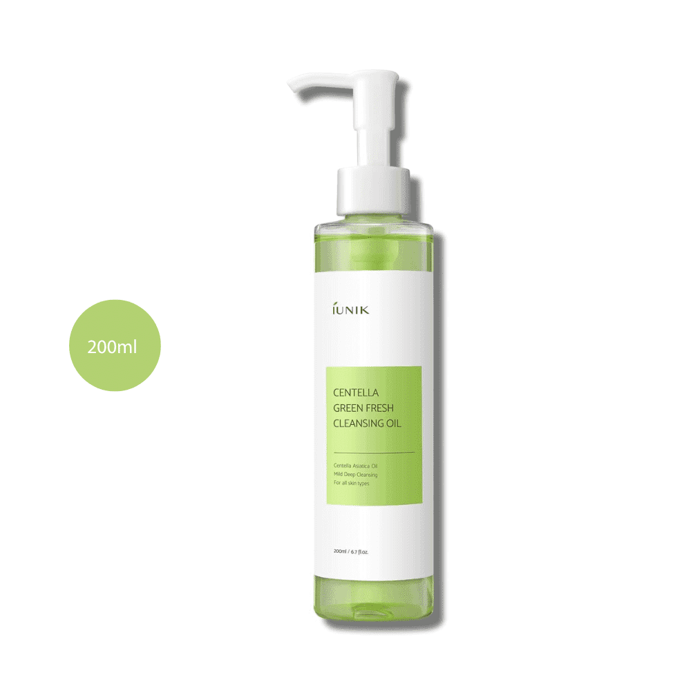 iUNIK Centella Green Fresh Cleansing Oil (200ml)
