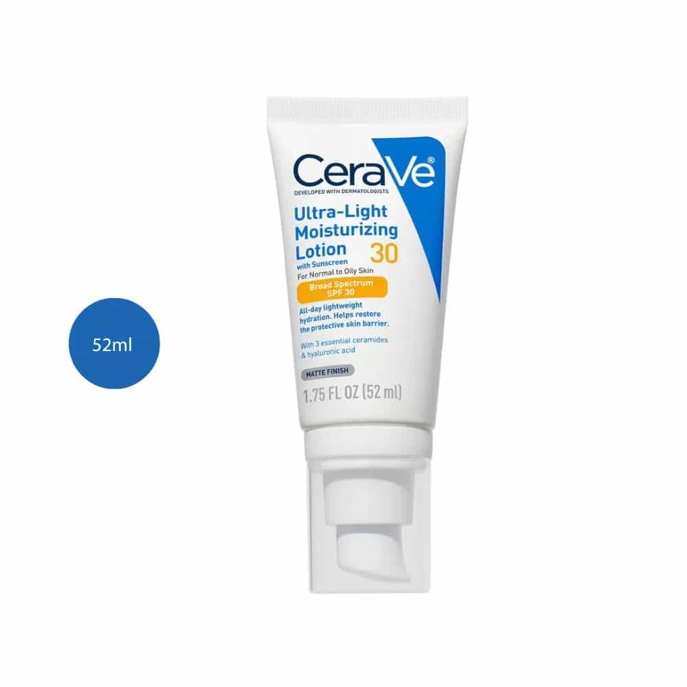 CeraVe Ultra Light Moisturizing Lotion SPF30 (52ml)