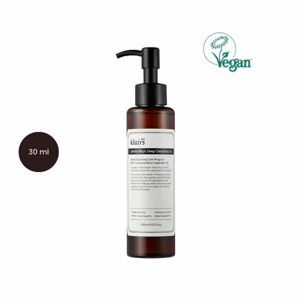 KLAIRS Gentle Black Deep Cleansing Oil 150 ml