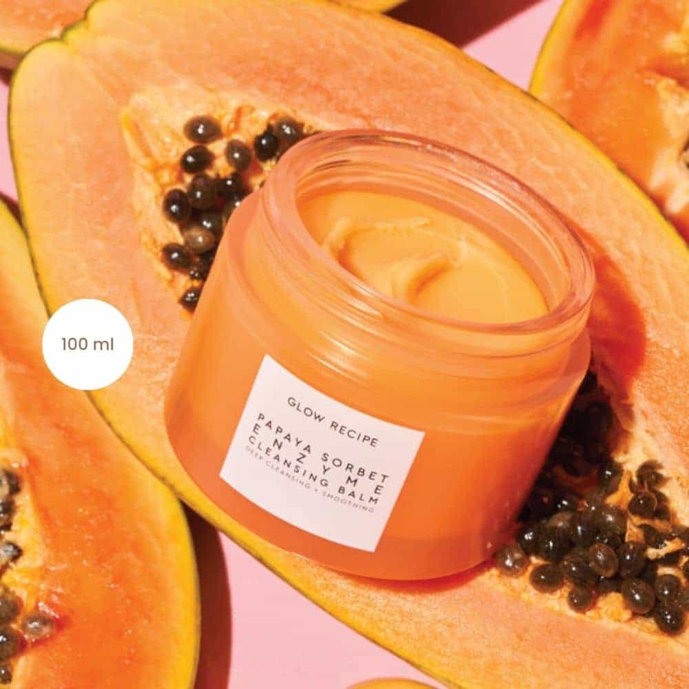Glow Recipe Papaya Sorbet Smoothing Enzyme Cleansing Balm (100 ml)