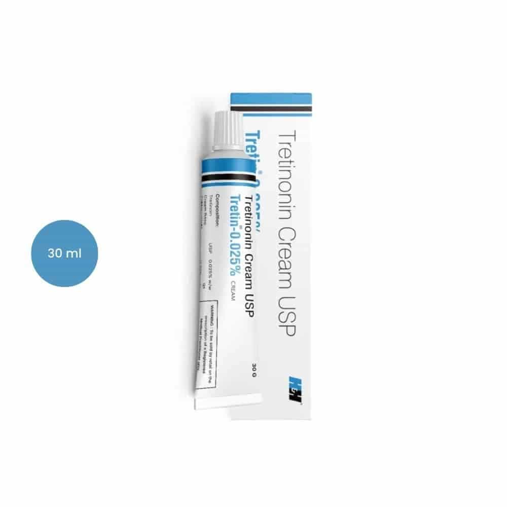 Tretinoin Tretin 0.025% Cream USP
