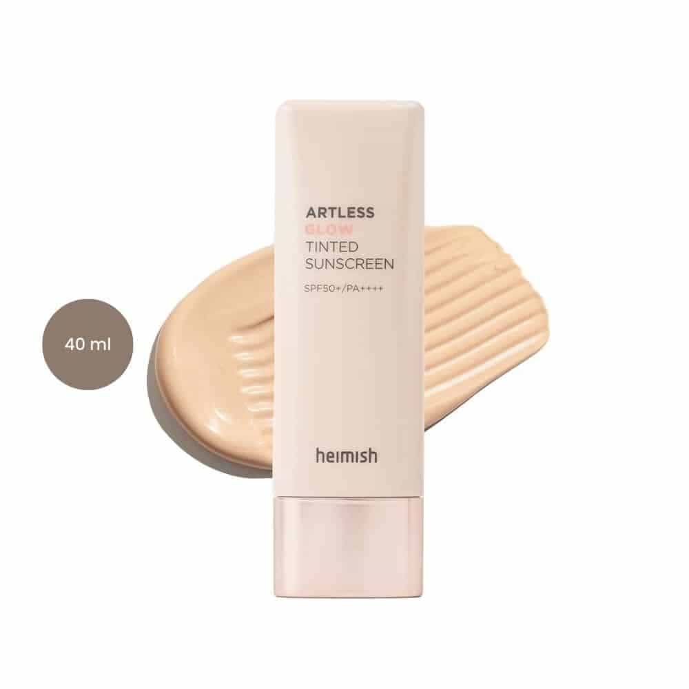 Heimish Artless Glow Tinted Sunscreen SPF 50+ PA+++ 40ml
