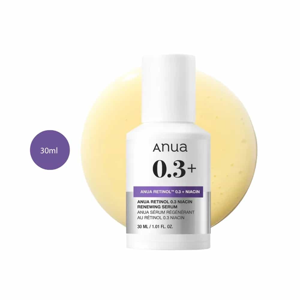Anua Nano Retinol 0.3% + Niacin Renewing Serum (30 ml)