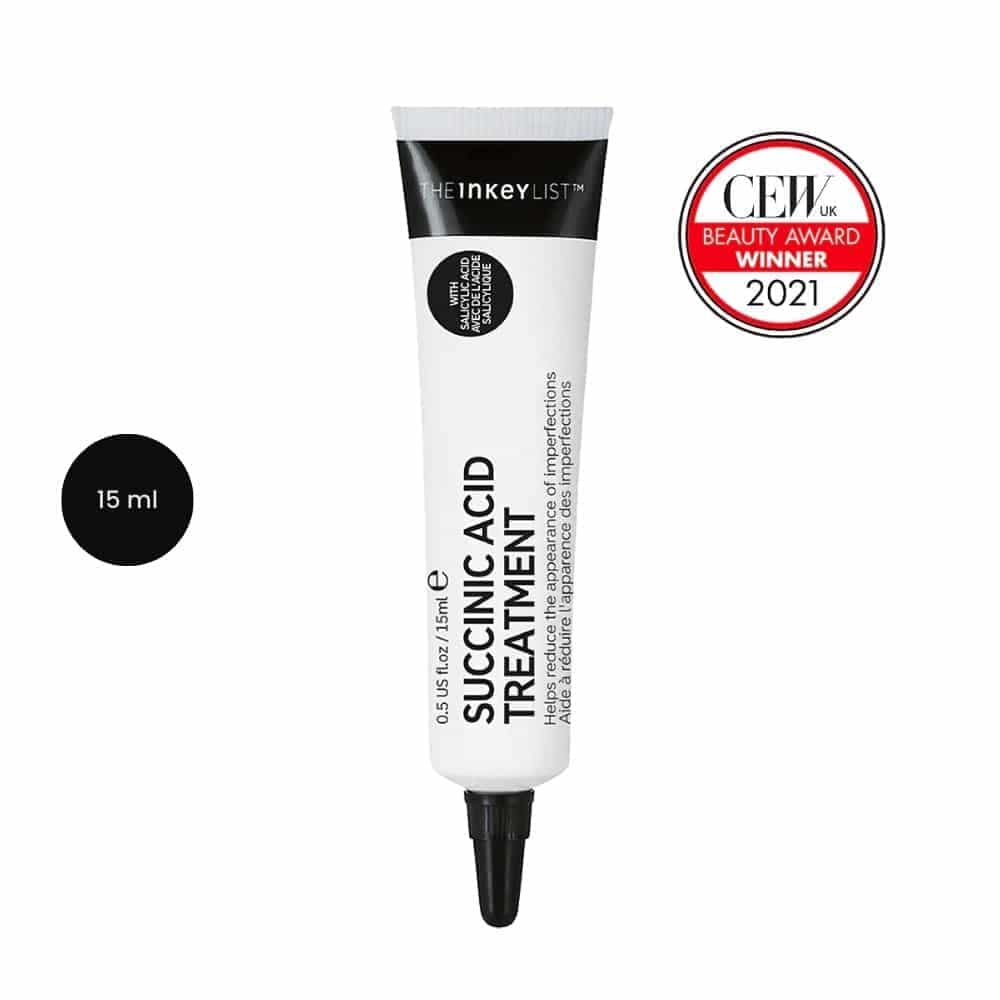 Inkey list succinic acid acne treatment