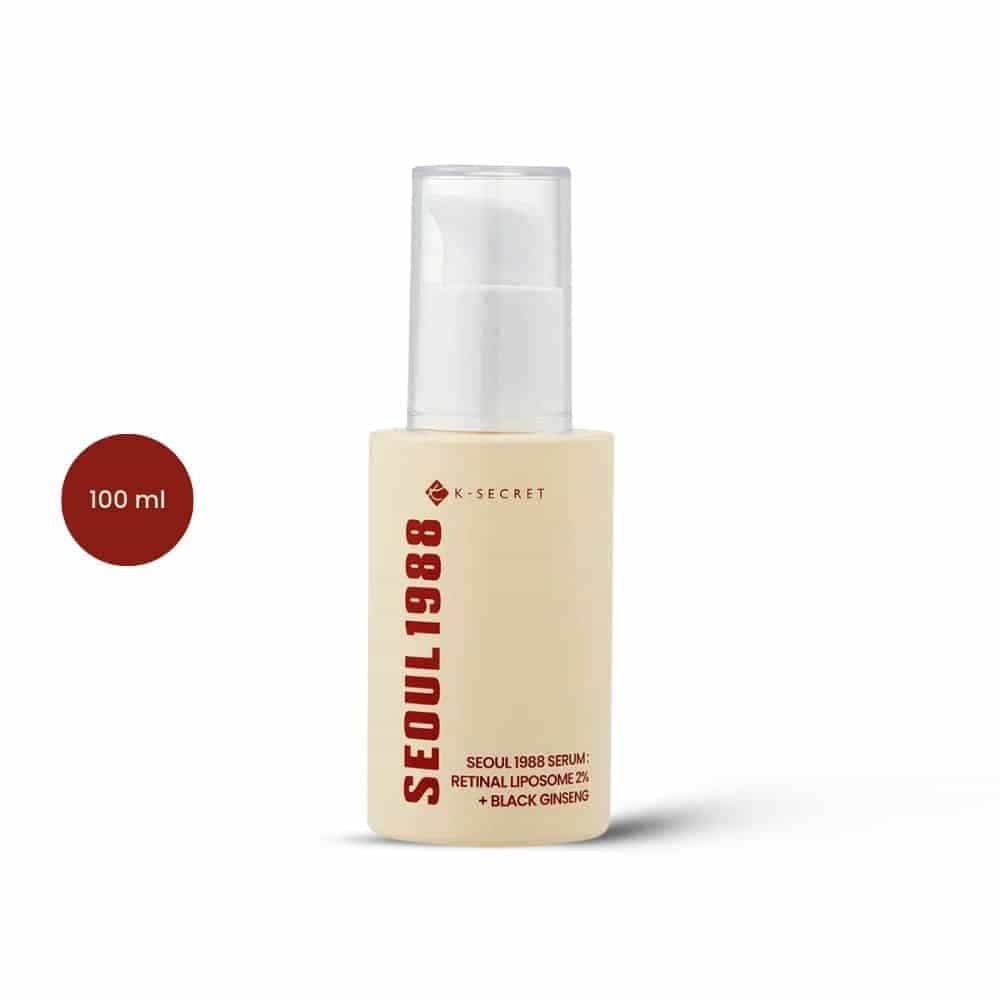 K-Secret Seoul 1988 Serum: Retinal Liposome 2% + Black Ginseng (30 ml)