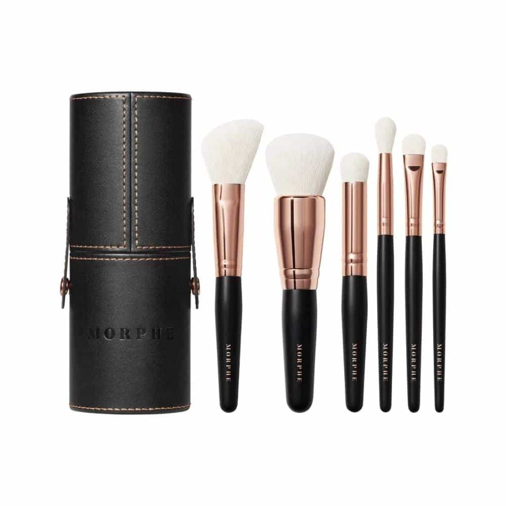 Morphe Rose Bae Face and Eye 7 Brush Set with Case New In Box 100% Authentic