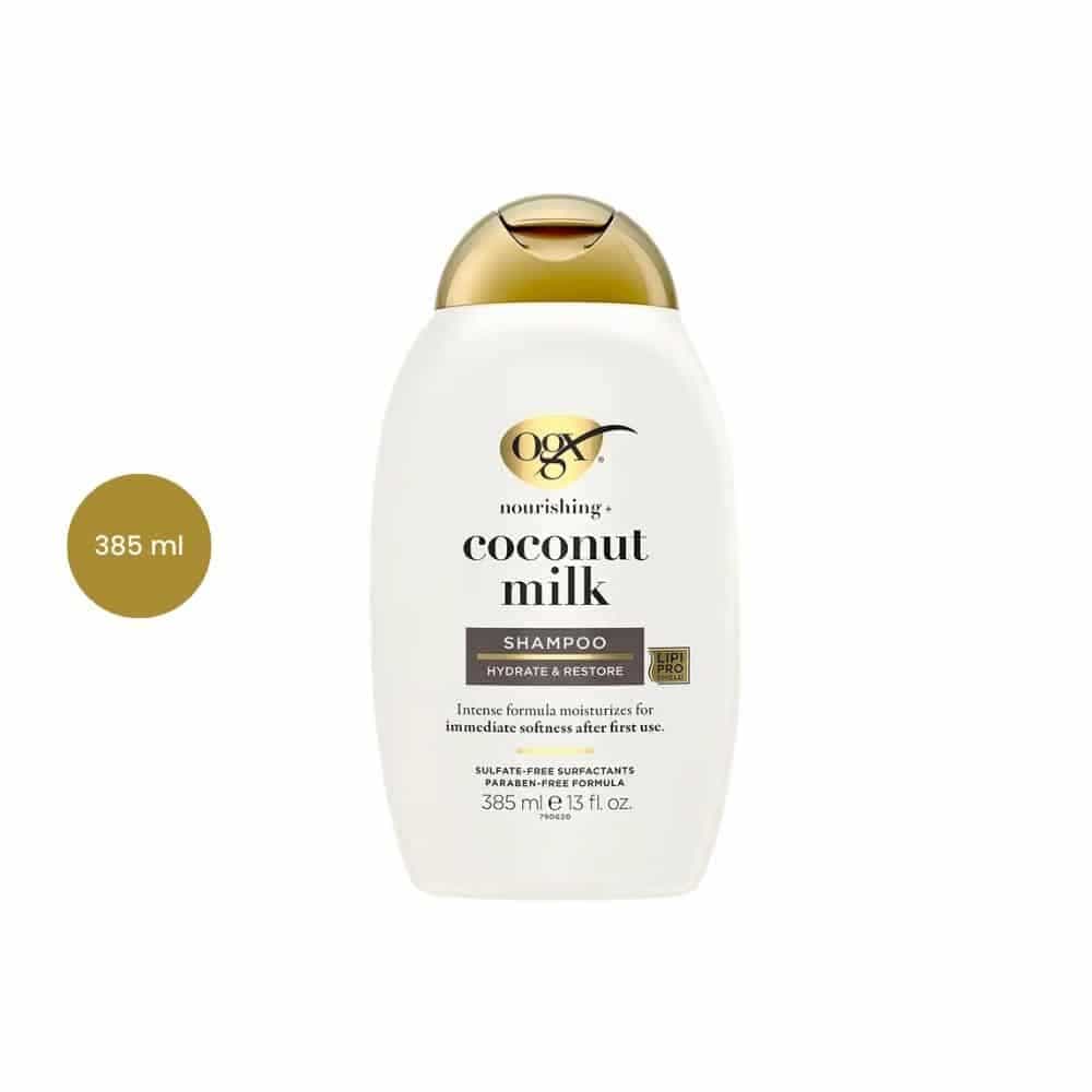 OGX Nourishing Coconut Milk Shampoo (385 ml)