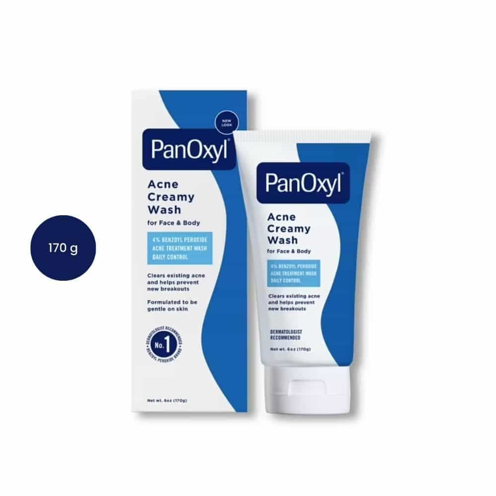PanOxyl Acne Creamy Wash Benzoyl Peroxide 4% Daily Control (170 g)