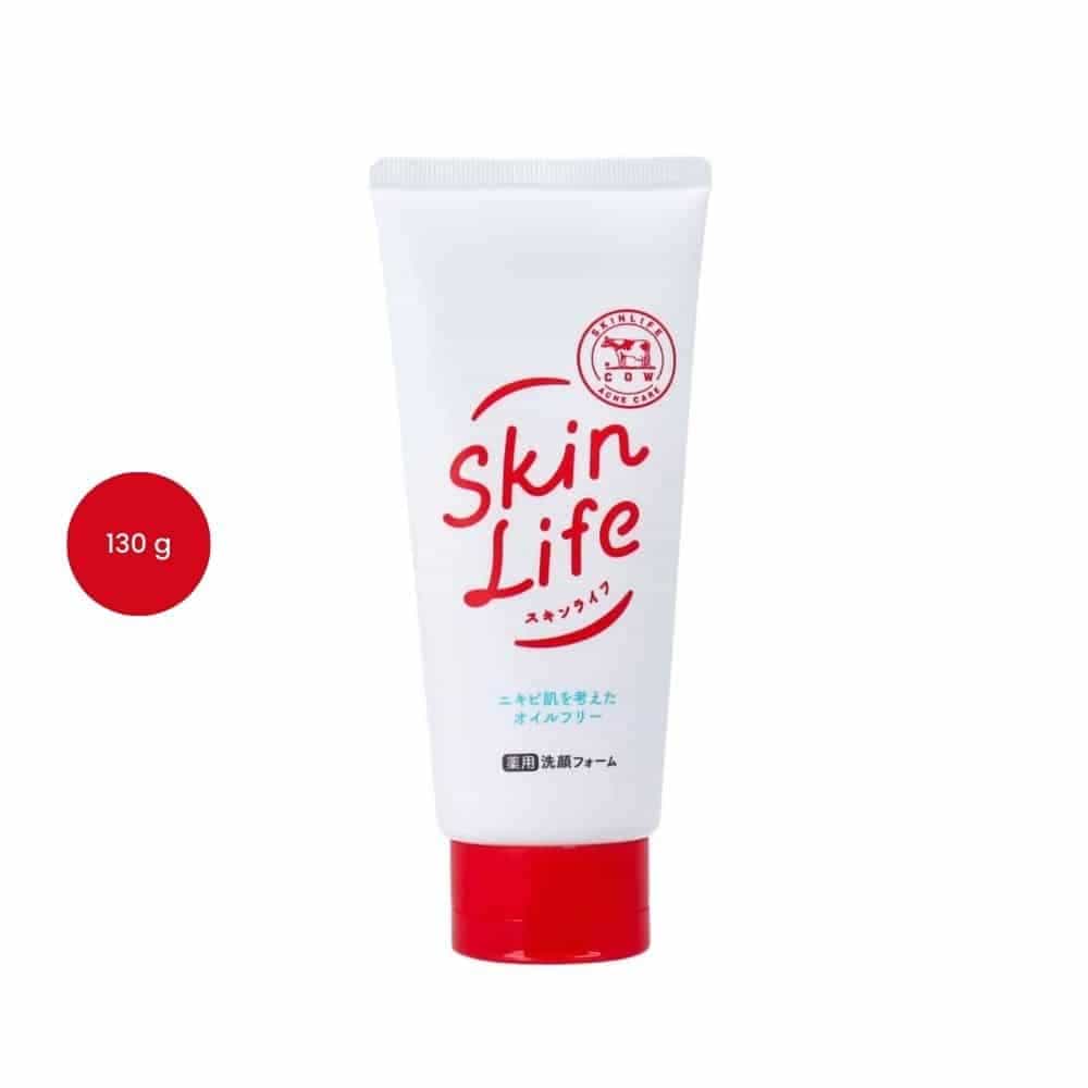 Cow brand SkinLife Facial Cleansing Foam Medicated Acne Care 130g