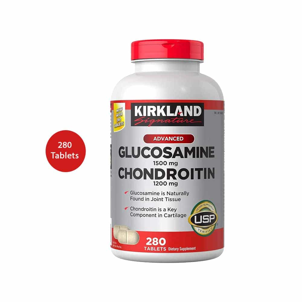 Kirkland Signature Advanced Glucosamine & Chondroitin (280 Tablets)