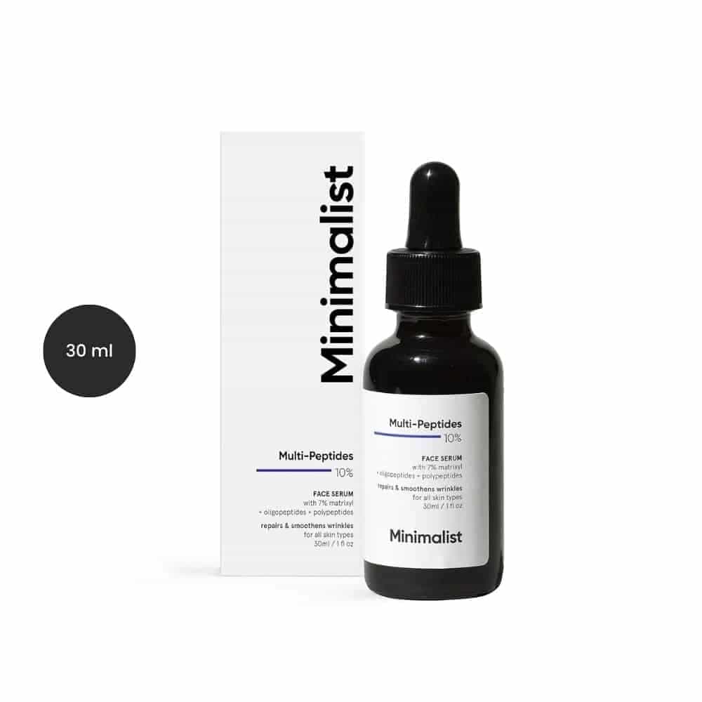 Minimalist Multi-Peptides 10% Face Serum (30 ml)