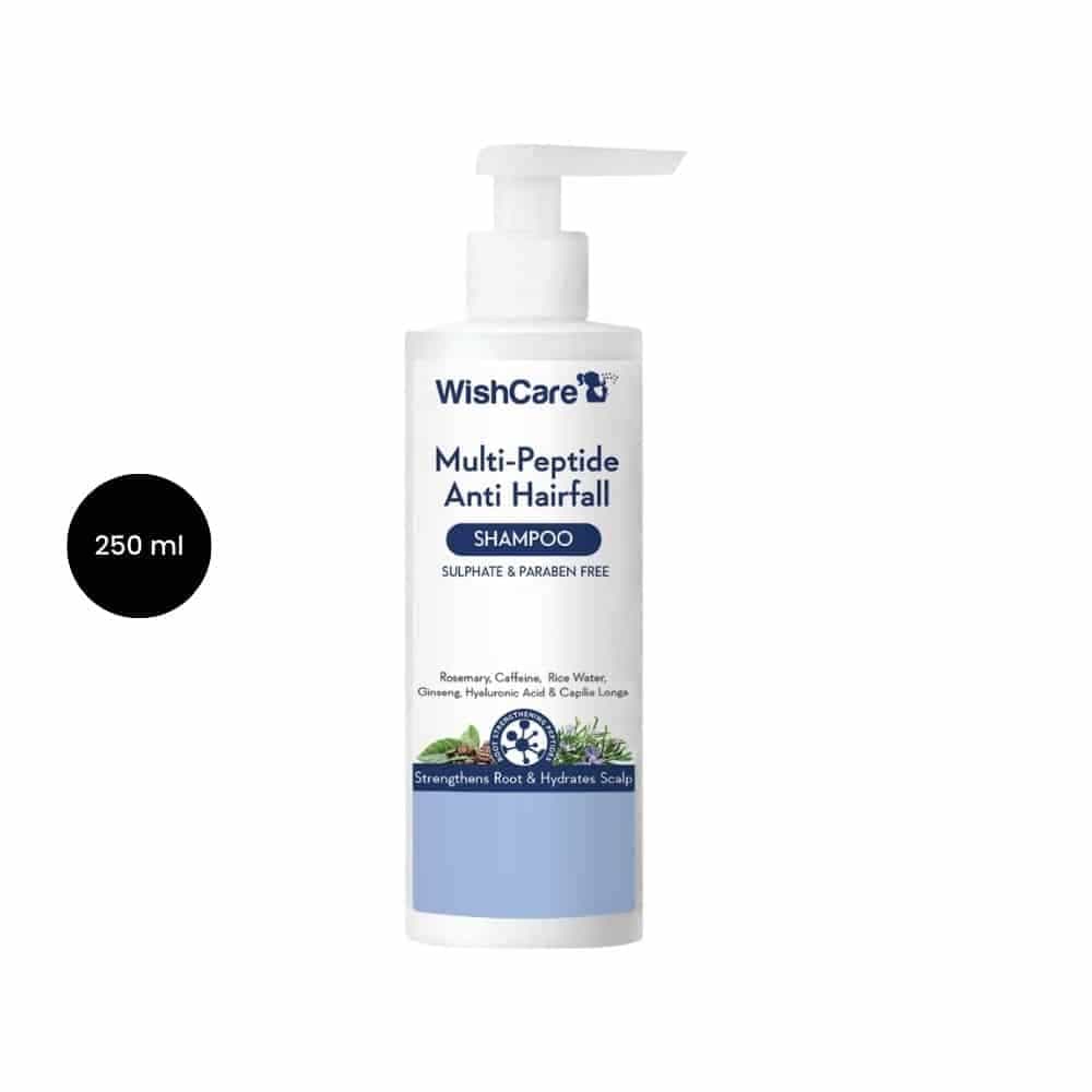 WishCare Multi-Peptide Anti Hairfall Shampoo (250 ml)