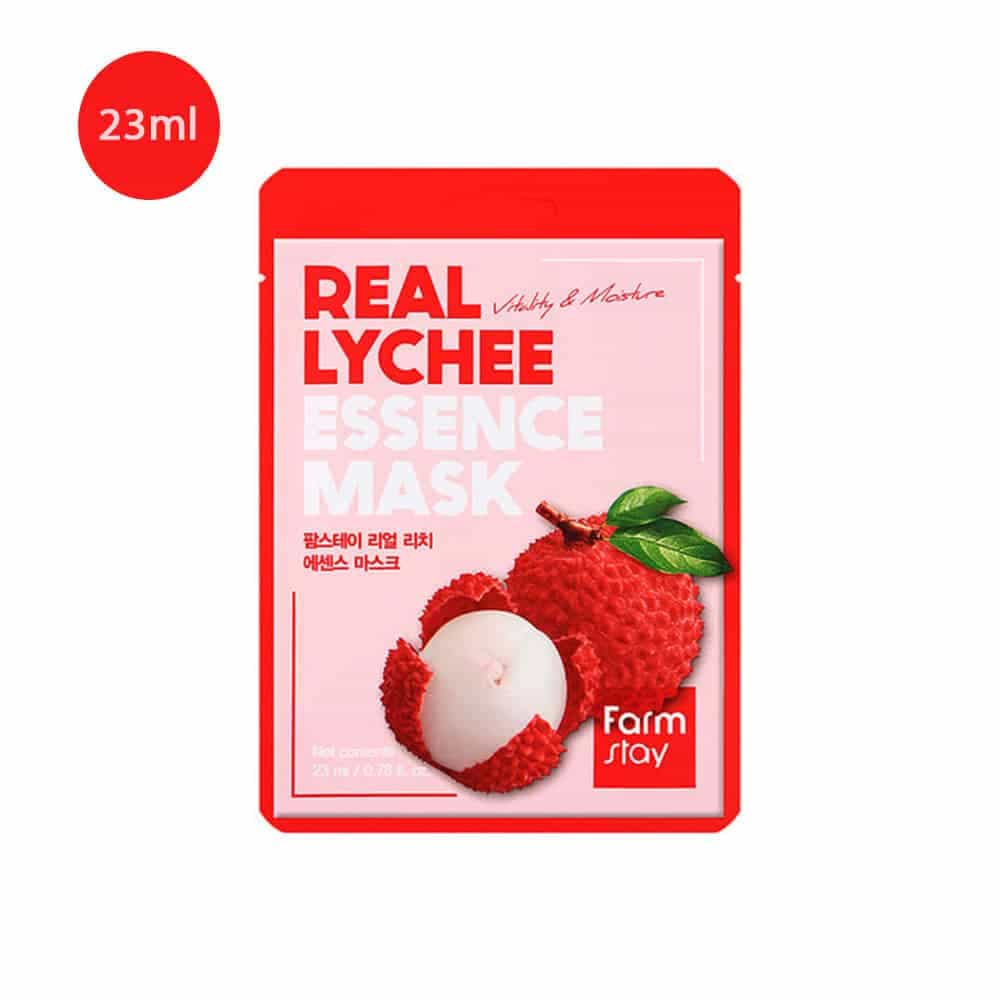 Farm Stay Real Lychee Essence Mask (23ml)
