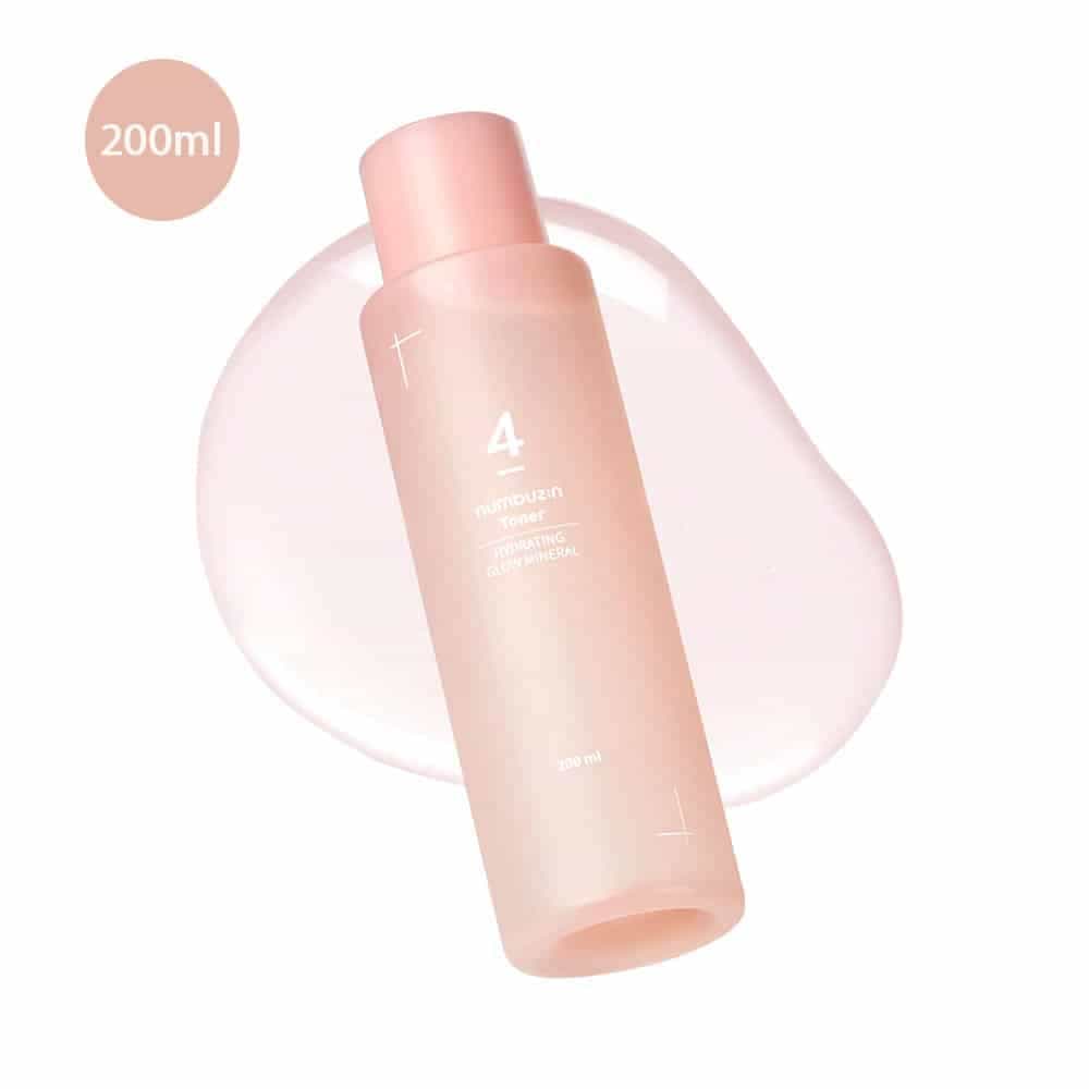 Numbuzin No.4 Hydration Glow Mineral Toner 200ml