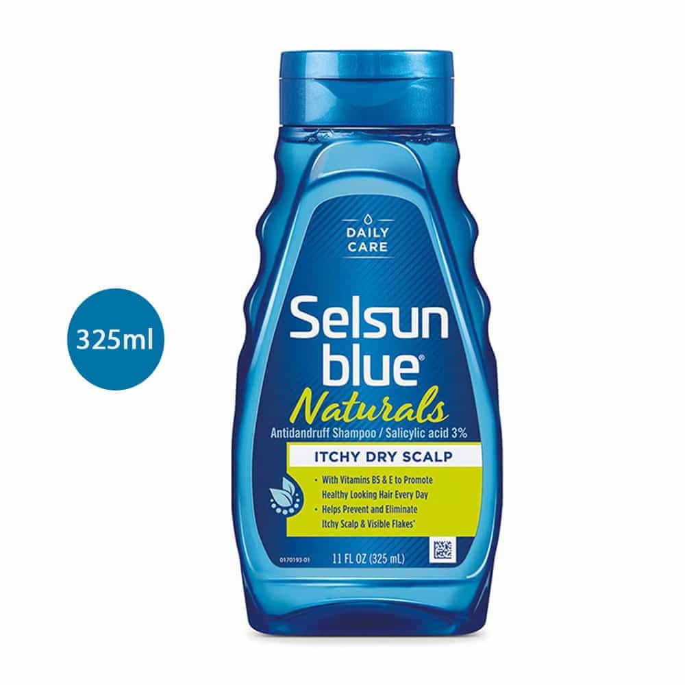 Selsun Blue Naturals Itchy Dry Scalp Anti-dandruff Shampoo – 325ml