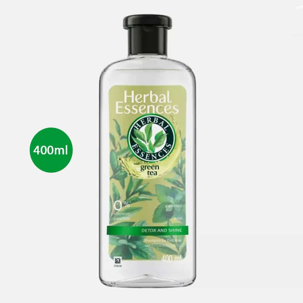 Herbal Essences Shampoo Green Tea Mint Detox Shine – 400ml