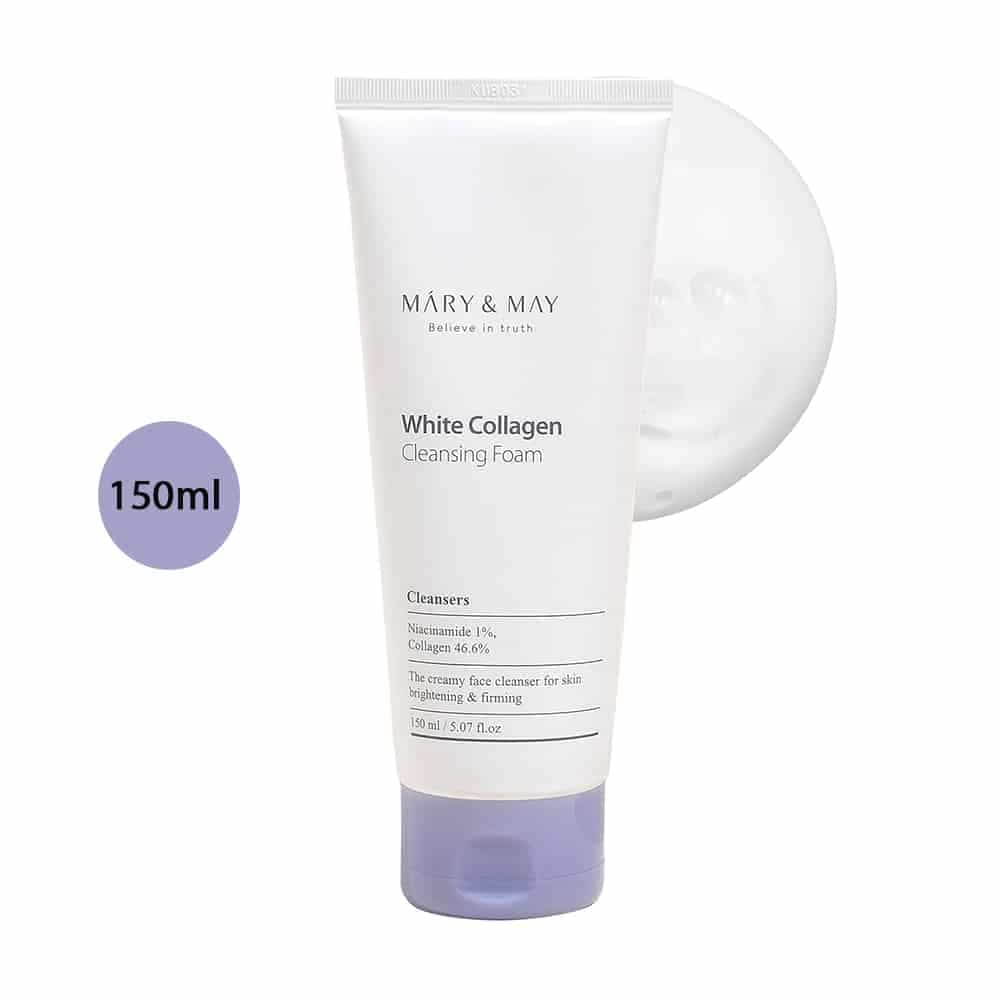 Mary&May White Collagen Cleansing Foam (150ml)