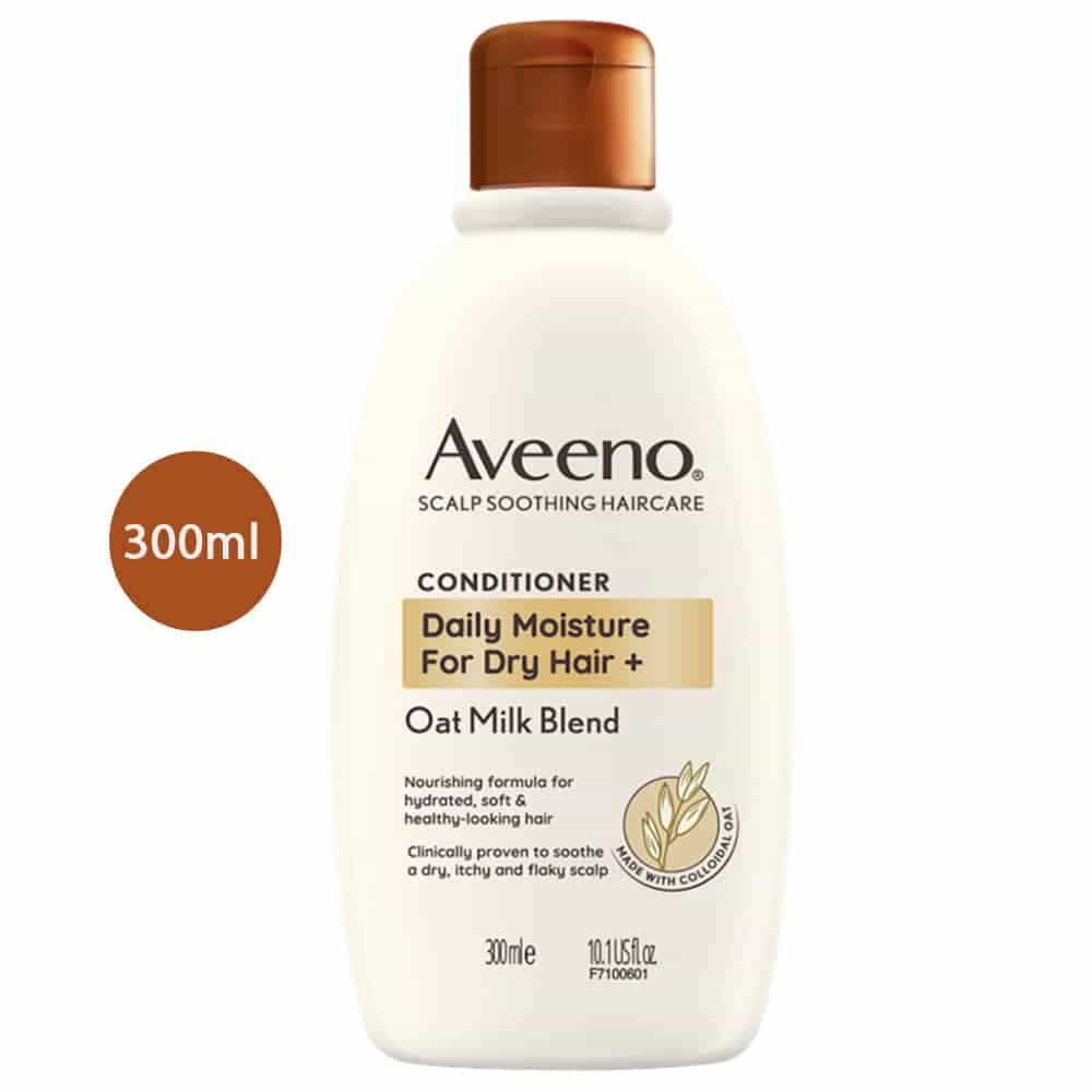 Aveeno Daily Moisture Oat Milk Blend Conditioner For Dry Hair (300ml)