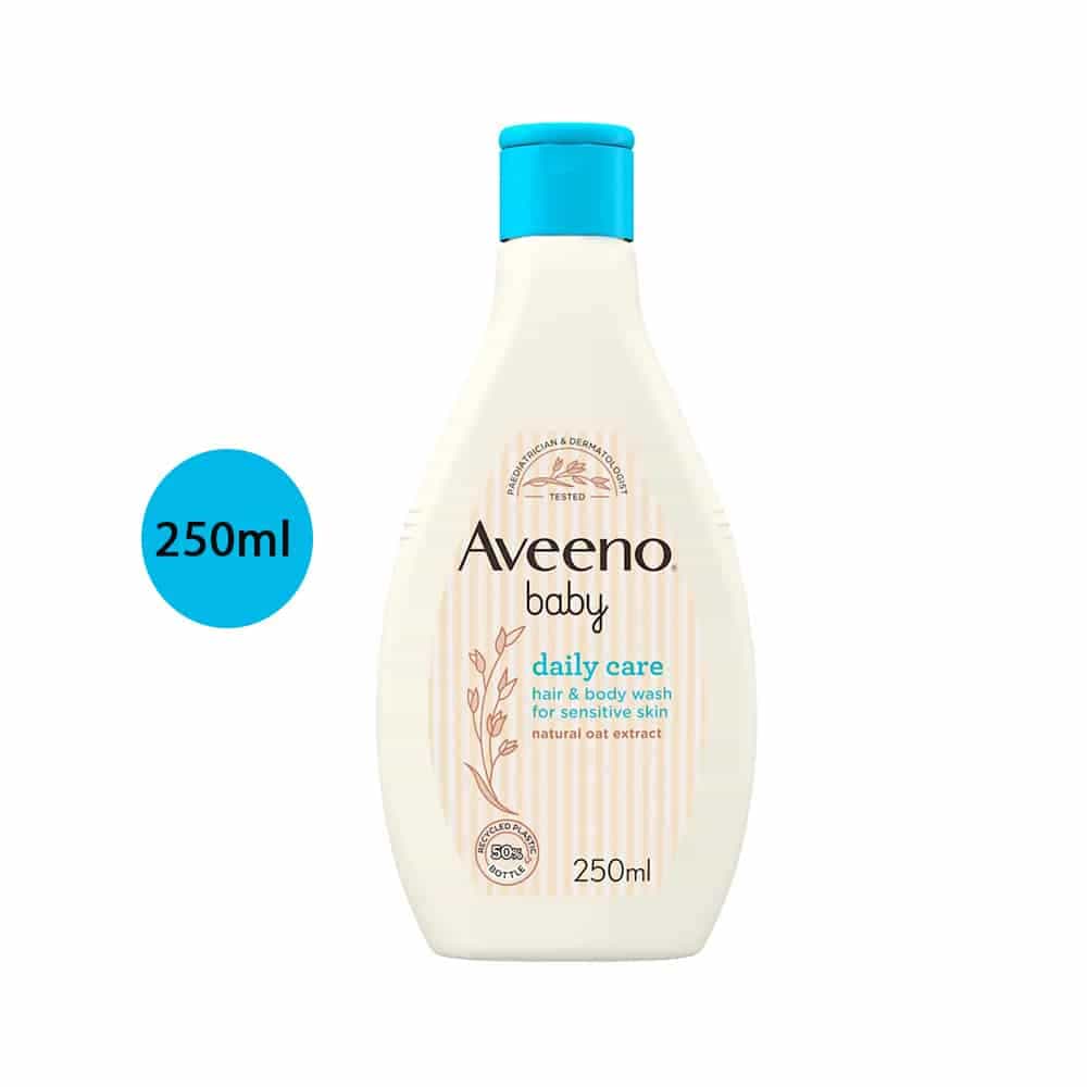 Aveeno Baby Daily Care Hair & Body Wash for Sensitive Skin (250ml)