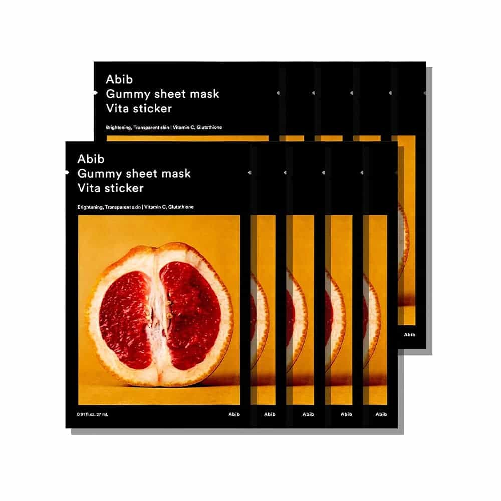 Abib Gummy Sheet Mask Vita Sticker (10 Sheets)