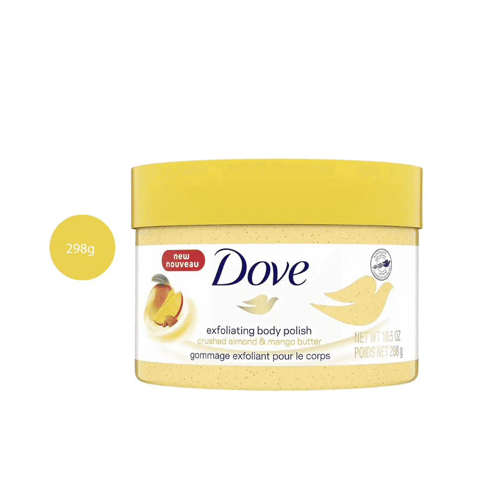 Dove Body Polish Crushed Almond and Mango Butter (298g)