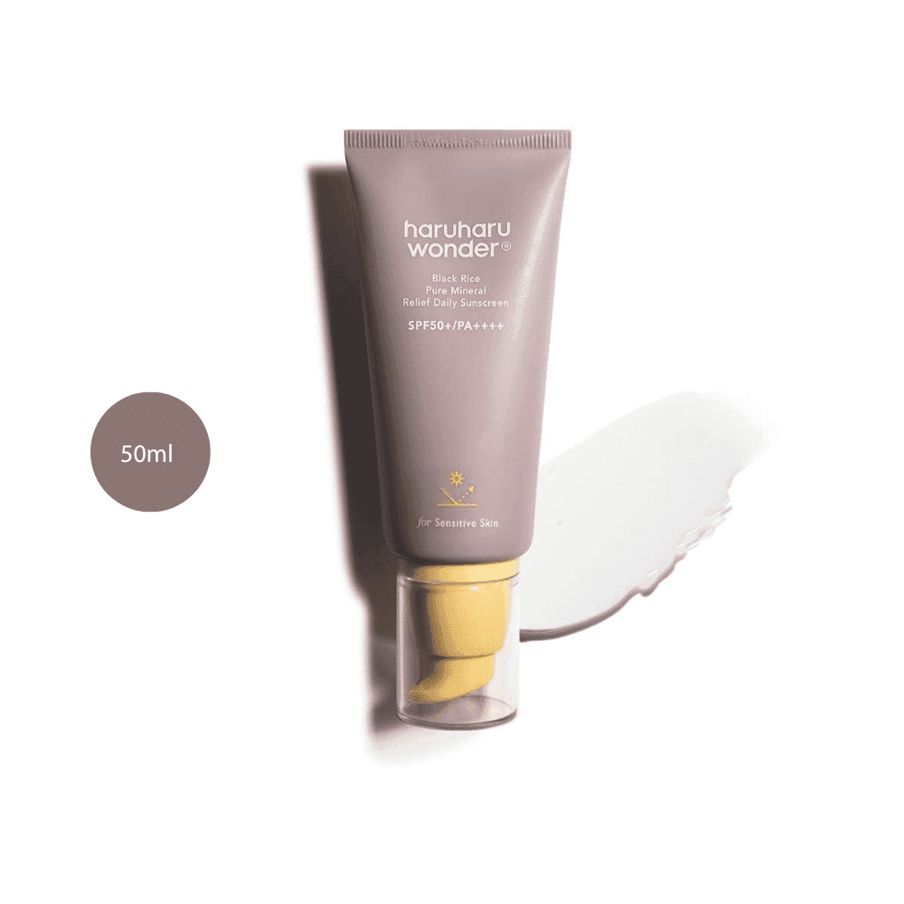 Haruharu Wonder Black Rice Pure Mineral Relief Daily Sunscreen (50ml)