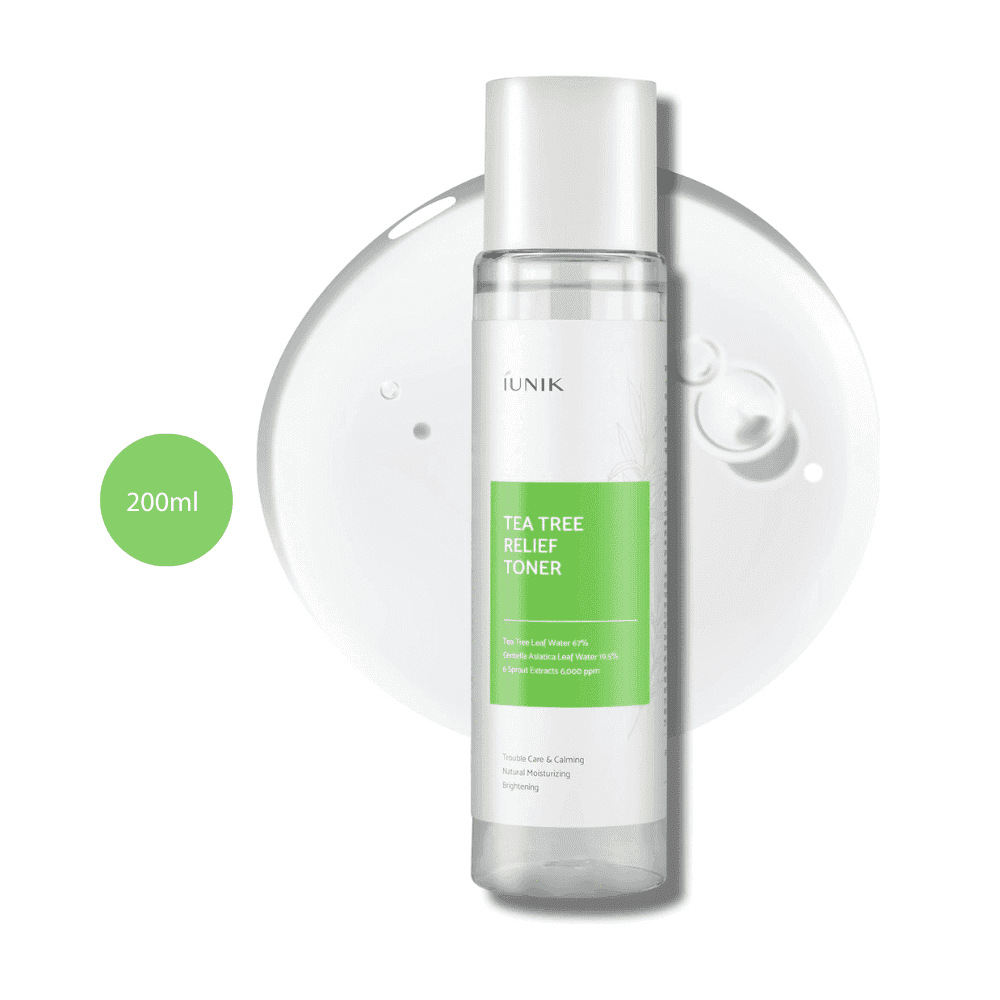 iUNIK Tea Tree Relief Toner (200ml)