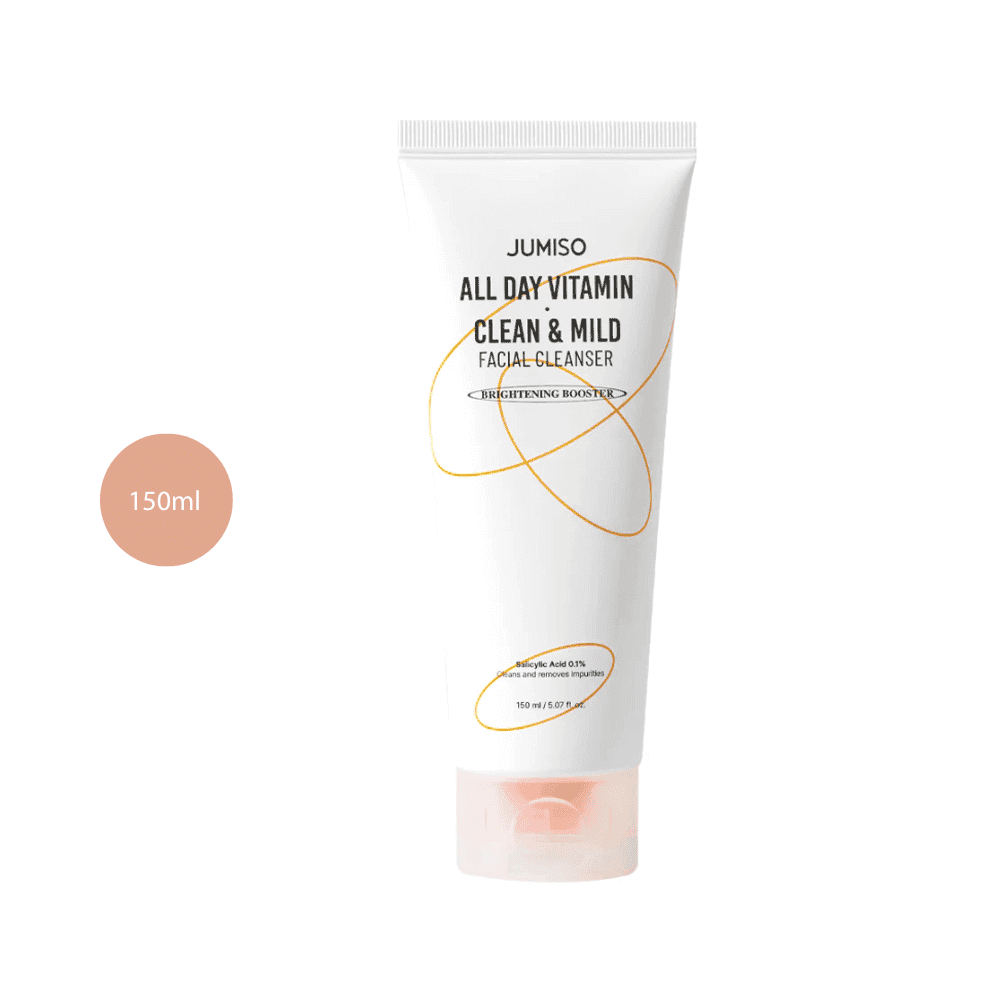 JUMISO All Day Vitamin Clean & Mild Facial Cleanser (150ml)