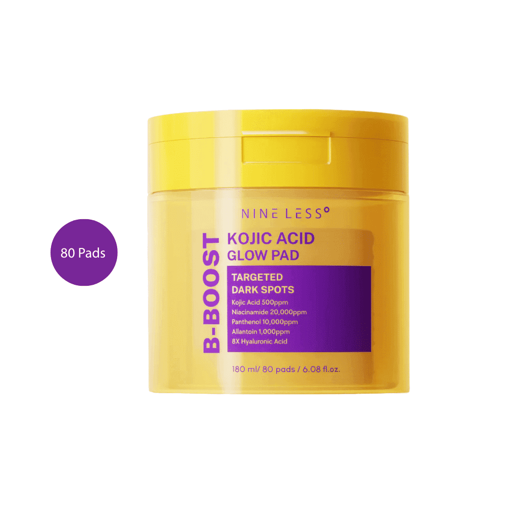 NINELESS B-Boost Kojic Acid Glow Toner Pad (80 pads)