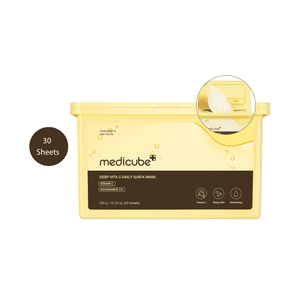 medicube Deep Vita C Daily Quick Mask (30 Sheets)
