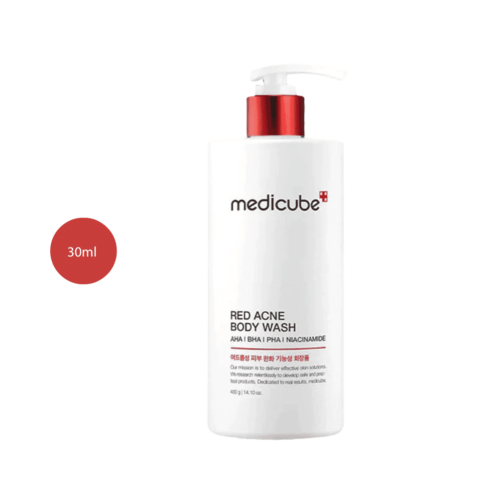 medicube Acne Red Body Wash (400g)