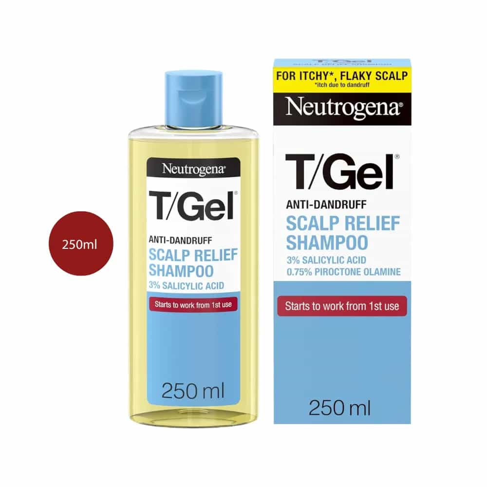 Neutrogena T/Gel Anti Dandruff Scalp Relief Shampoo (250ml)