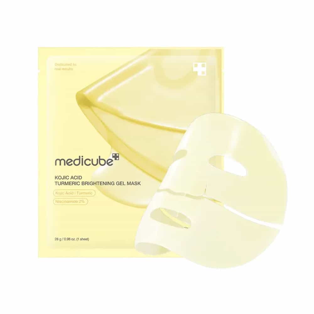 medicube Kojic Acid Turmeric Brightening Gel Mask (1pc)